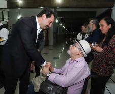 A TV Paraná Turismo foi lançada nesta segunda-feira (13), no Canal da Música, em Curitiba, sede da emissora, com a presença do governador Carlos Massa Ratinho Junior. A estreia da grade será nesta terça-feira, às 20 horas, com o programa AgroTur, dedicado ao turismo rural.. Curitiba,13/05/2019 Foto: Rodrigo Felix Leal/ ANPr