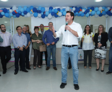  O governador Carlos Massa Ratinho Junior também inaugurou nesta quinta-feira (16) o CMEI José Prestes Neto, no Jardim Alvorada, em Maringá. O prédio de 3 mil metros quadrados tem capacidade para até 500 alunos do berçário ao 5° ano.Foto Rodrigo Felix Leal/ANPr