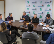 Comec recebe Vicente Loureiro, ex-diretor da Câmara Metropolitana do Rio de Janeiro para debater PDUI.
Curitiba, 21/05/2019
Foto: Maurilio Cheli