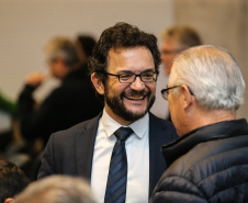 Governador Carlos Massa Ratinho Júnior, durante reunião com a equipe de governo. - Curitiba, 29/05/2019 -Foto: Geraldo Bubniak/ANPr