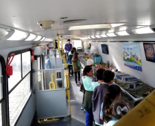 EcoExpresso atenderá mais de 20 escolas em São Mateus do Sul . Foto: Sanepar