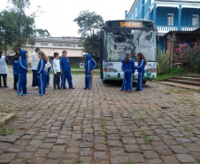 EcoExpresso atenderá mais de 20 escolas em São Mateus do Sul . Foto: Sanepar