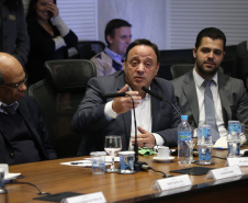 Governador Carlos Massa Ratinho Junior coordena reunião com a equipe de Governo  -  Curitiba, 04/06/2019  -  Foto: José Fernando Ogura/ANPr