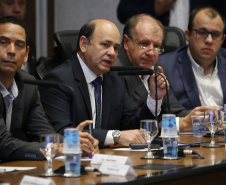 Governador Carlos Massa Ratinho Junior coordena reunião com a equipe de Governo  -  Curitiba, 04/06/2019  -  Foto: José Fernando Ogura/ANPr