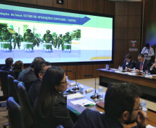 Governador Carlos Massa Ratinho Junior coordena reunião com a equipe de Governo  -  Curitiba, 04/06/2019  -  Foto: José Fernando Ogura/ANPr