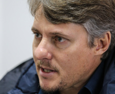 Delegado Ítalo Biancardi Neto da Divisão Estadual de Narcóticos - DENARC.  Curitiba, 29/05/2019 -  Foto: Geraldo Bubniak/ANPr