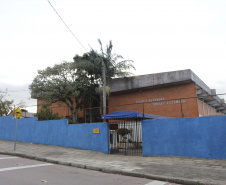 Colégio Estadual Doraci Cezarino. N/F: fachadaCuritiba, 06-06-19.Foto: Arnaldo Alves / ANPr.