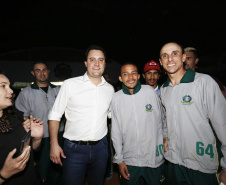 Governador Carlos Massa Ratinho Junior abre oficialmente a oitava edição dos Jogos Paradesportivos do Paraná (Parajaps), em Londrina.  -  Londrina, 20/06/2019  -  Foto: Arnaldo Alves/ANPr
