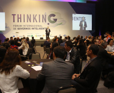 Fórum Internacional de Inovação ThinkinG.  -  Foz do Iguaçu, 28/06/2019  -  Foto: Jaelson Lucas/ANPr