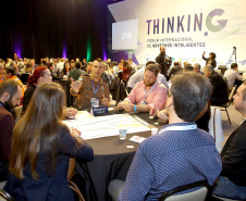 Fórum Internacional de Inovação ThinkinG.  -  Foz do Iguaçu, 28/06/2019  -  Foto: Jaelson Lucas/ANPr