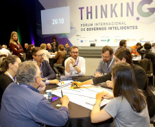 Fórum Internacional de Inovação ThinkinG.  -  Foz do Iguaçu, 28/06/2019  -  Foto: Jaelson Lucas/ANPr