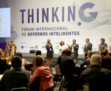 Fórum Internacional de Inovação ThinkinG.  -  Foz do Iguaçu, 28/06/2019  -  Foto: Jaelson Lucas/ANPr