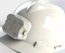 Licenciado para produção no Brasil desde 2016, o capacete com sensor elétrico da Copel é agora um produto patenteado internacionalmente.  -  Curitiba, 04/07/2019  -  Foto: Divulgação Copel
