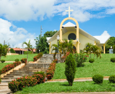 Santuario Sao Vicente Pallott, em Ribeirão Claro. Foto: Fabio Dias/EPR