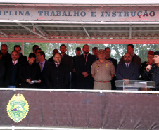 Governador Carlos Massa Ratinho Junior entrega viaturas para as polícias Militar e Civil.Foto Gilson Abreu/ANPr