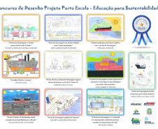 Empresa Portos do Paraná entrega prêmios do concurso de desenhos