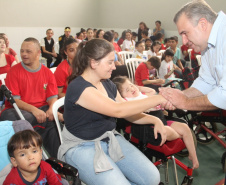 O Governo do Paraná, por meio da Secretaria da Justiça, Família e Trabalho, vai repassar neste segundo semestre cerca de R$ 2,6 milhões para entidades de atendimento a pessoas com deficiência. Foto: Arquivo/SEJUF