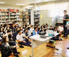 Escolas estaduais receberão projeto contra bullying digital. Foto: Copel