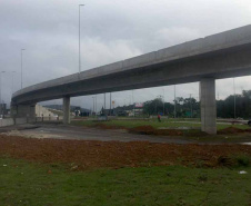 O litoral paranaense conta com R$ 29,3 milhões em obras do Departamento de Estradas de Rodagem do Paraná. O município de Paranaguá concentra os investimentos, com a construção de um viaduto na interseção da BR-277 com Avenida Ayrton Senna e a recuperação da Avenida Bento Rocha. Foto: Divulgação/DER