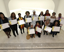  "Movimenta Preta" homenageia 30 mulheres negras na abertura da sua programação. Foto: 
Kraw Pennas/SECC
	