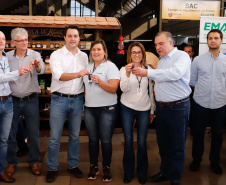 Governador Carlos Massa Ratinho Junior entrega  54 veículos para escritórios da Emater no Interior do Estado. Curitiba, 24/07/2019 - Foto: Rodrigo Felix Leal/ANPr