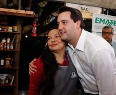 Governador Carlos Massa Ratinho Junior entrega  54 veículos para escritórios da Emater no Interior do Estado. Curitiba, 24/07/2019 - Foto: Rodrigo Felix Leal/ANPr