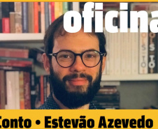 A Biblioteca Pública do Paraná promove entre 21 e 23 de agosto uma oficina de contos com o escritor e editor potiguar Estevão Azevedo. As aulas acontecem das 14h às 17h, com inscrições gratuitas por meio do formulário disponível aqui. Para concorrer a uma das 15 vagas o interessado deve enviar uma narrativa de duas páginas até 14 de agosto. Foto: Divulgação/BPP