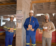 Copel orienta sobre riscos na construção e manutenção predia. Foto: Divulgação/Copel