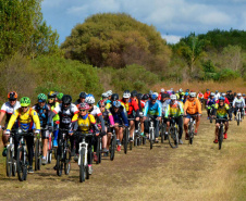 Cicloturismo nas atividades dos Jogos de Aventura e Natureza. Foto:Ivan Mendes Divulgação/COMEC