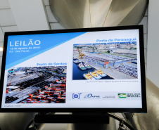 O terminal destinado à movimentação de carga geral, em especial celulose, do Porto de Paranaguá, foi leiloado nesta terça-feira (13), em pregão na Bolsa de Valores de São Paulo (Bovespa)