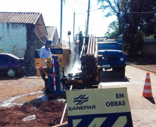 Sanepar amplia sistema de abastecimento de Campina da Lagoa. Foto: Divulgação/Sanepar