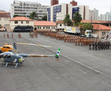 Curitiba, 28 de agosto de 2019.  Policiais Militares promovidos em 10 de agosto são homenageados.