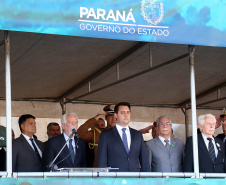 Governador Carlos Massa Ratinho Junior participa da abertura da Semana da Pátria.Foto Gilson Abreu/ANP