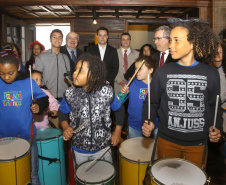 Governador Carlos Massa Ratinho Junior lança Projeto "Rolê Cultural", no Museu Paranaense. Curitiba,04/09/2019 Foto:Jaelson Lucas /AEN