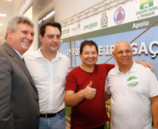 O governador Carlos Massa Ratinho Junior lançou nesta quinta-feira (12), em Paranavaí, o Programa de Irrigação, que tem como objetivo aumentar a produtividade agrícola e potencializar a produção do Paraná