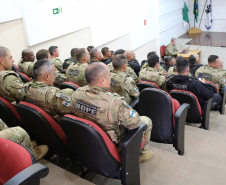 Curitiba, 23 de setembro de 2019. Aula inaugural Curso de Operações táticas Verticais. 