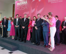 Lançamento Paraná Rosa.Foto: Valdelino Pontes