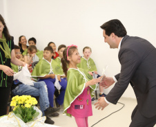  Visita técnica à Escola de Educação Especial Infantil. Foto: José Fernando Ogura/AEN