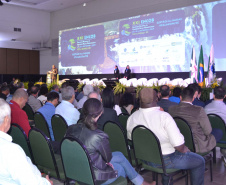 O Instituto das Águas do Paraná, vinculado à Secretaria de Estado de Desenvolvimento Sustentável e do Turismo, junto com o Fórum Nacional de Comitês de Bacia Hidrográfica, promove nesta semana (21 a 25) o 21º Encontro Nacional dos Comitês de Bacias Hidrográficas (Encob). No primeiro dia de evento, em Foz do Iguaçu, cerca de 1,3 mil pessoas se credenciaram para participar dos debates e exposições.Foto: Divulgação/SEDEST