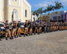 São José dos Pinhais, 22 de outubro de 2019. Operação Frente Brasil.