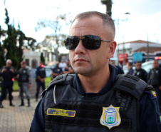 São José dos Pinhais, 22 de outubro de 2019. Operação Frente Brasil. Foto: Sr. Marcio Pereira, Diretor da Guarda Municipal de São José dos Pinhais. 