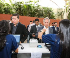 O governador Carlos Massa Ratinho Junior faz a abertura nesta quinta-feira (31),  do encontro de capacitação Governo 5.0 no Hotel Rafain Palace & Convention, em Foz do Iguaçu. Foz do Iguaçu, 17/10/2019 -  Foto: Geraldo Bubniak/AEN