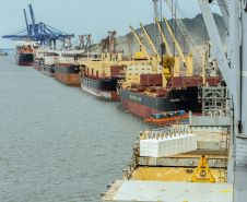  Klabin exporta sua maior carga pelo Porto de Paranaguá
