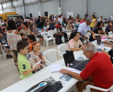 A feira de serviços Paraná Cidadão registrou nesta sexta-feira (22) aproximadamente 14 mil atendimentos em Campo Largo, Região Metropolitana de Curitiba