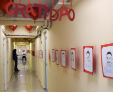 O Centro de Hematologia e Hemoterapia do Paraná (Hemepar) preparou uma recepção para agradecer aos doadores de sangue, nesta segunda-feira, 25 de novembro, data em que é celebrado o Dia do Doador de Sangue. Foto: Divulgação/SESA