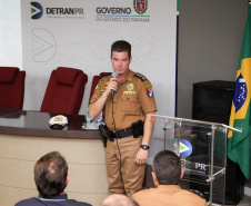 O Departamento de Trânsito do Paraná (Detran-PR) junto com a Polícia Militar do Paraná (PMPR), lançaram a nova versão do Sistema Bateu Urbano e do novo Sistema Bateu Rodoviário. Foto: Ari Dias/AEN