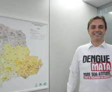 O Governo do Estado mobilizou toda a sua estrutura para ações integradas de combate à dengue, durante esta quarta-feira, 18 de dezembro, dando início a série de atividades que serão realizadas ao longo dos próximos meses. Fomento Paraná. Foto: Fomento Paraná