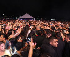 Show de Jerry Smith reúne mais de 20 mil em Matinhos. Foto:SESP