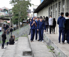 Volta às aulas Colegio Estadual São Paulo Apóstolo.Uberaba. FOTO: ARI DIAS/AEN