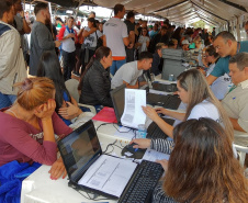 A ação encaminhou mais de 700 pessoas para vagas de empregos, e registrou cerca de 200 agendamentos para emissão da carteira de identidade nesta sexta-feira (07).
Foto: SEJUF